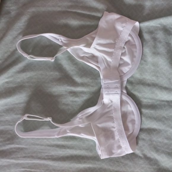 New Cotton white Underwire Bra 34C - Picture 2 of 4
